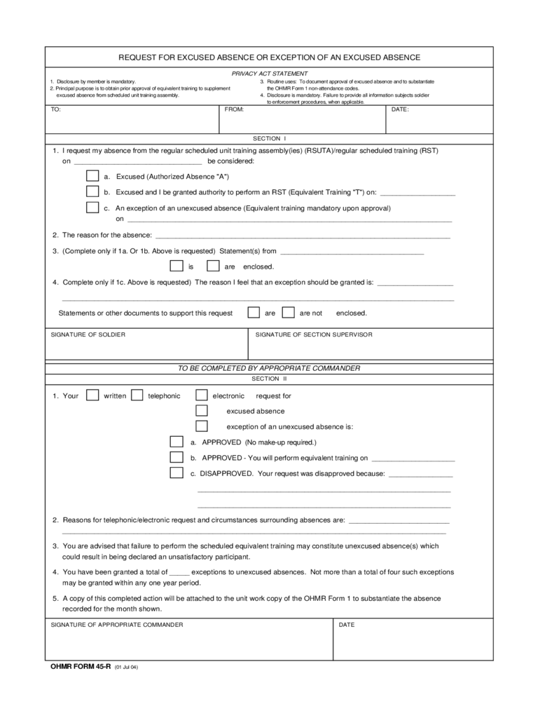 3 Free Army Rst Form Templates Word Excel Formats 8362