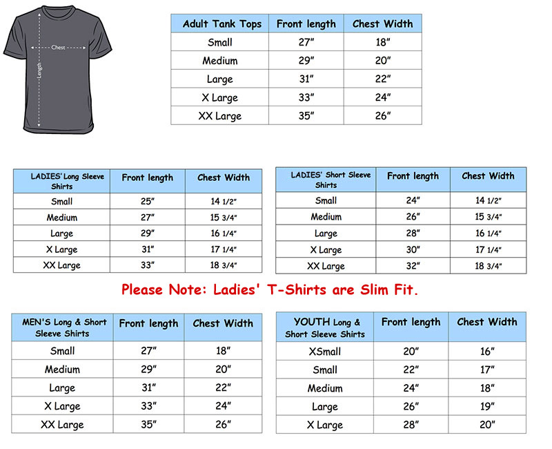 How To Easily Create A Clothing Size Chart + 14 Templates