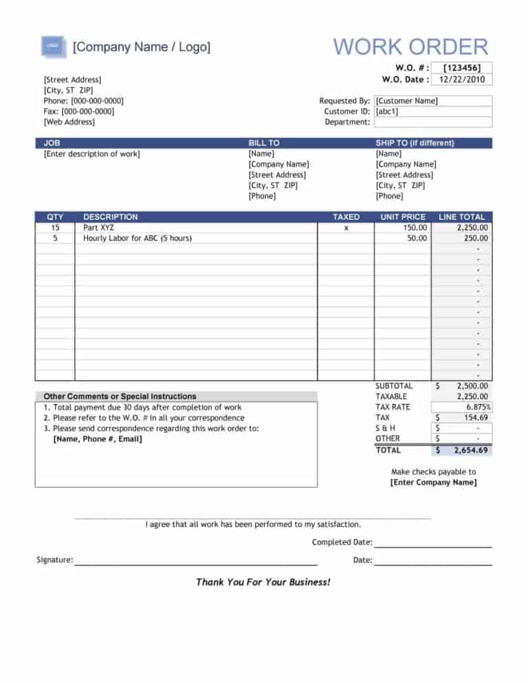 33-free-order-form-templates-samples-in-word-excel-formats