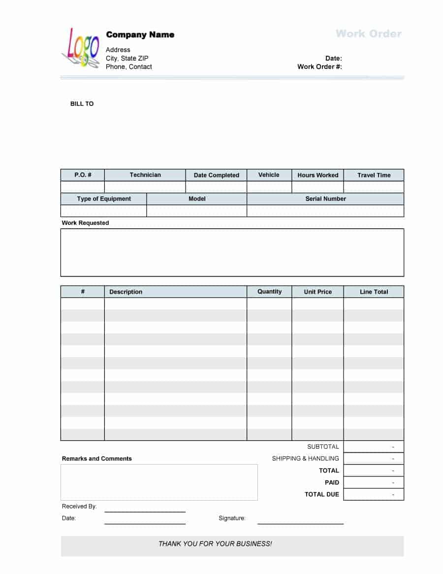 33 Free Order Form Templates & Samples in Word Excel Formats
