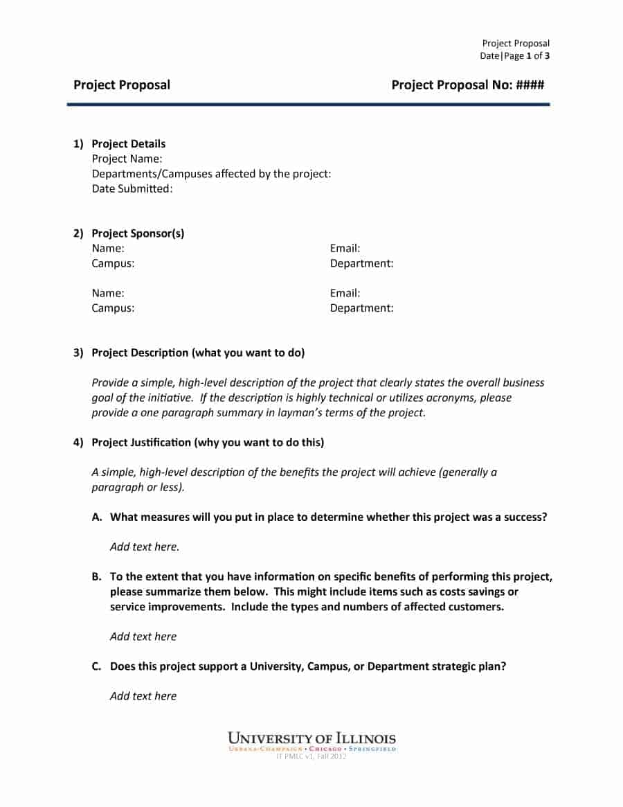 Research Proposal Template Microsoft Word