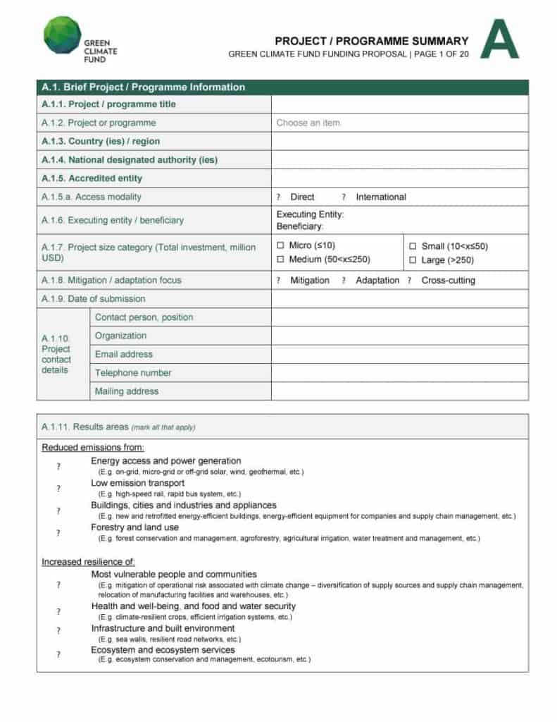 21 Free Word Proposal Templates In Word Excel PDF