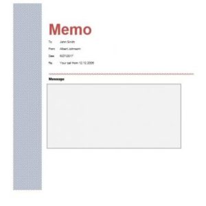 15+ Memo Templates, Formats & Examples - Word Excel Formats