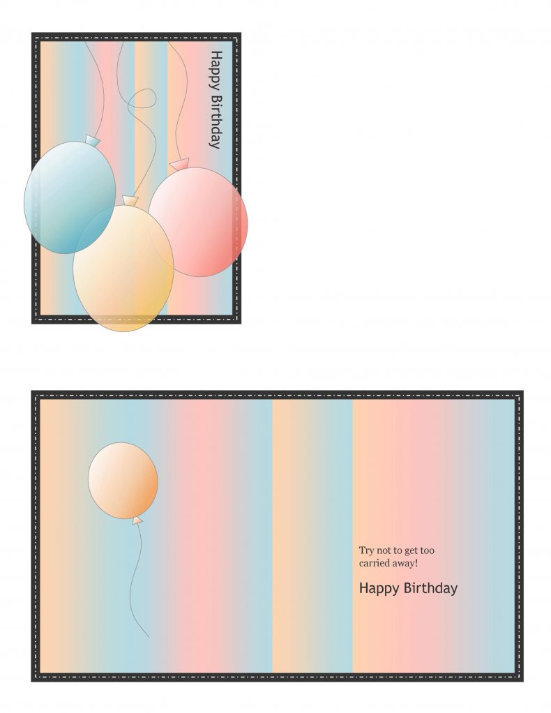 8+ Free Birthday Card Templates in Word - Word Excel Formats