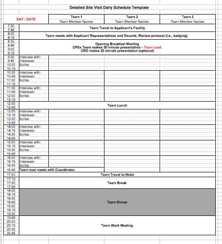 24 free daily schedule templates daily planners word excel pdf