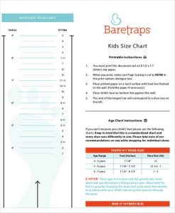 17+ Clothing Size Chart Templates - Word Excel Formats