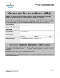 11+ Free Instruction Manual Templates Word PDF - Word Excel Formats